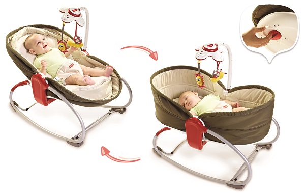 avis du transat bébé tiny love rocker napper 3 en 1 pas cher et avantage